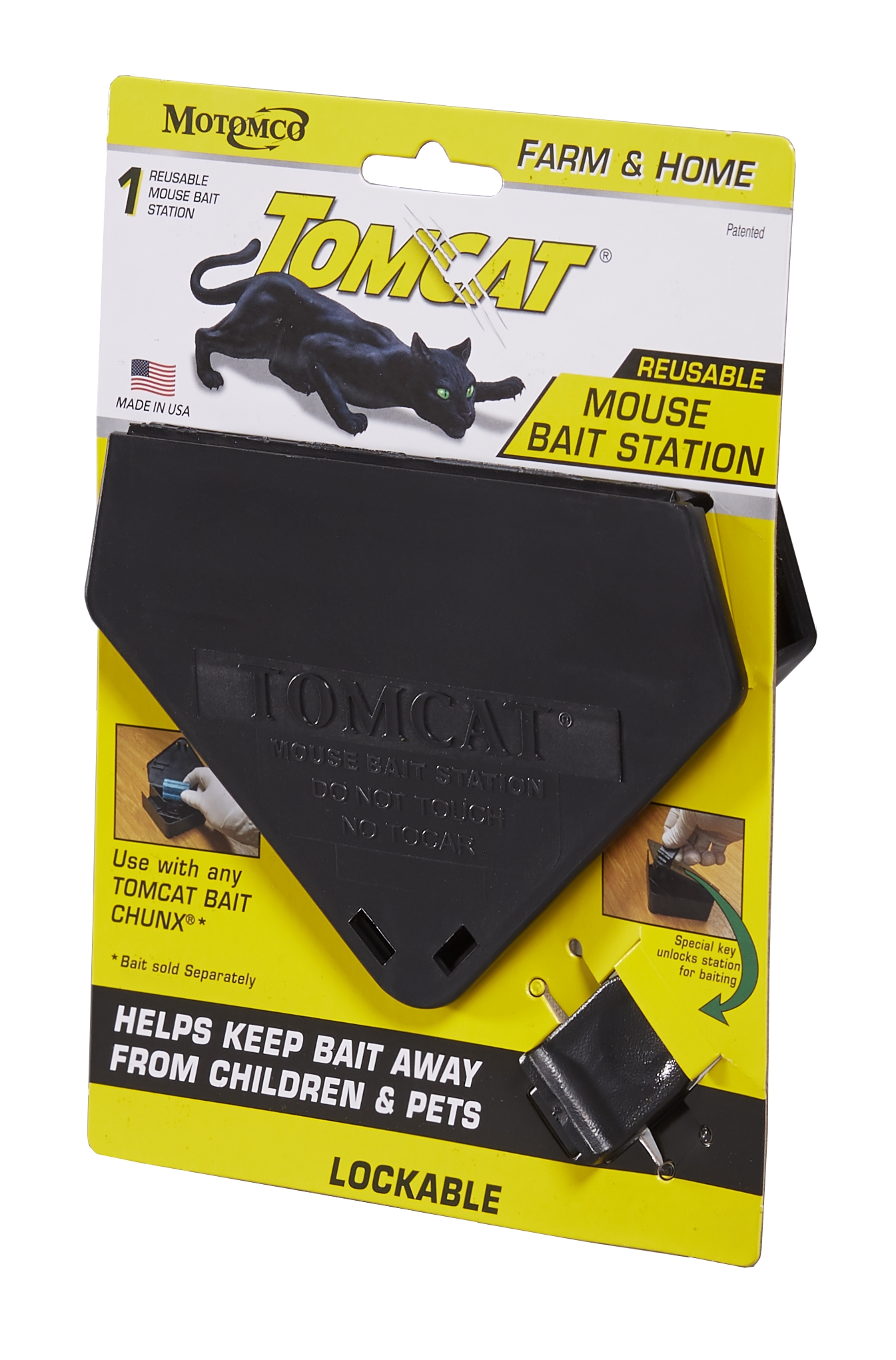 Tomcat Mouse Bait Station (Lockable with Key) - Viceroy Distributors