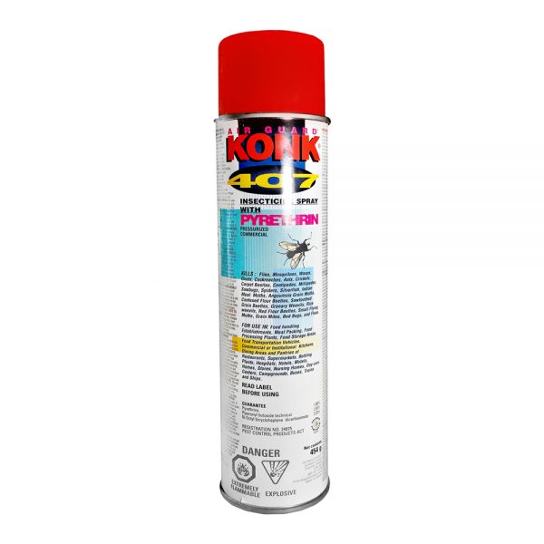 konk 407 insecticide spray with pyrethrin