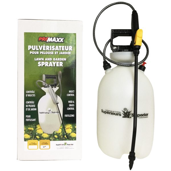 2 GALLON WEED SPRAYER FOR PESTICIDES, INSECTICIDES, HERBICIDES, GARDENS, WEEDS