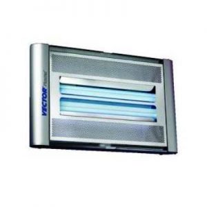 UV INSECT AND FLY LIGHT WITH GLUE BOARDS FOR ATTRACTING AND KILLING FLIES IN KITCHENS AND RESTAURANTS.