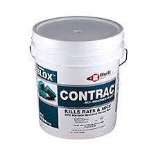CONTRAC BLOCKS RODENTICIDE IS A SPECIALLY FORMULATED SINGLE FEED INTERIOR / EXTERIOR BAIT USED BY PROFESSIONALS TO QUICKLY REDUCE MOUSE AND RAT POPULATIONS. WAX COATED BLOCKS ENSURE MOISTURE WILL NOT COMPROMISE THE INGREDIENTS. CONTAINS BROMADIALONE