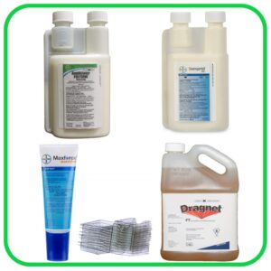 Commercial and Agricultural Insecticides, Gels and Dusts